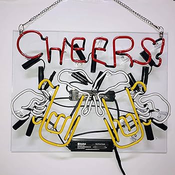 ネオンサイン、『beer乾杯』オーダーメイド インテリア 17*14インチ ネオンサイン、『beer乾杯』オーダーメイド インテリア 17*14インチ